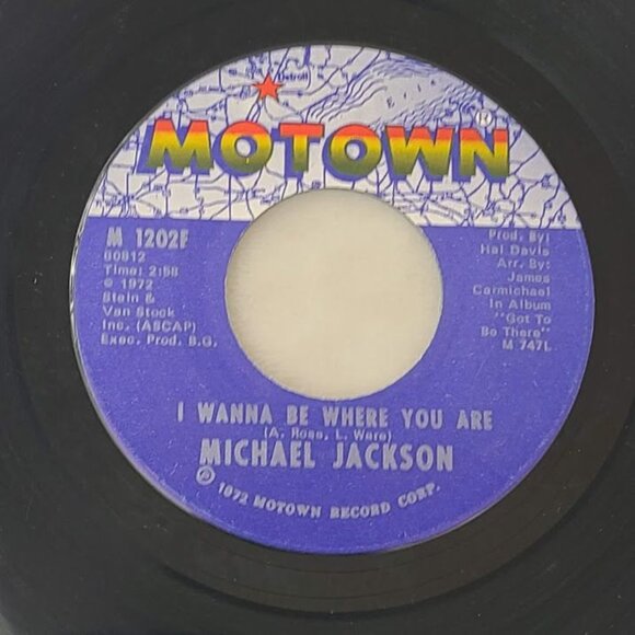 Michael Jackson – I Wanna Be Where You Are / We've Got A Good Thing Going 45 RPM - Picture 3 of 5